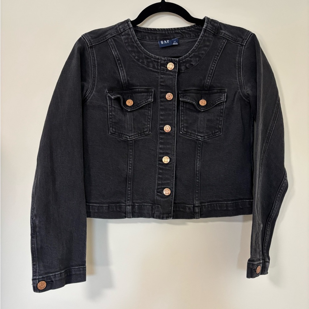 GAP Women's Black Denim Jacket